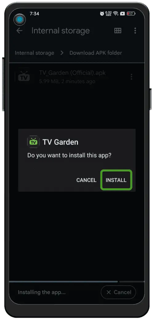 Install and Launch HJTV